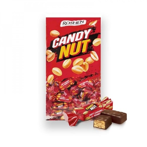 حلوى كاندي نوت مع كراميل ناعم وفول سوداني 1كيلو