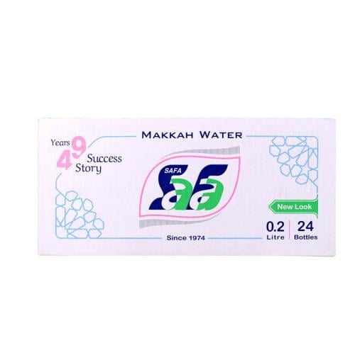 مياه صفا مكة المكرمة 24 × 200 مل