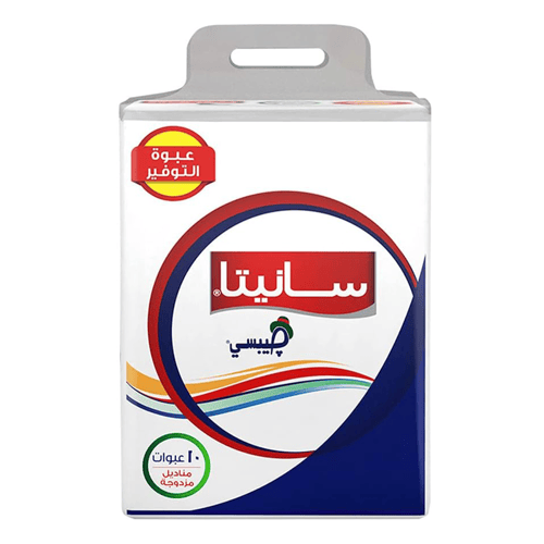 مناديل بشرة الوجه من سانيتا جيبسي من سانيتا 10* 13...