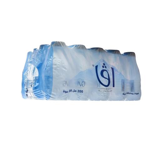 مياه شرب معباة من افا، 200 مل - 20 عبوة