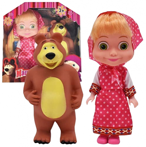 لعبة ماشا والدب