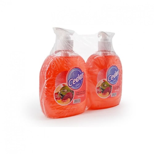 صابون سائل اليدين الفواكة حبتين سيدار