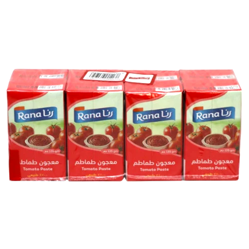 رنا معجون طماطم ربطة 135جرام * 8حبات