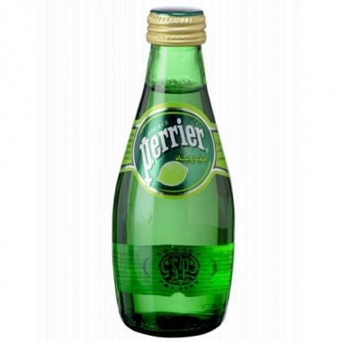 ماء معدنية بيريه بنكهة الليم 200 مل