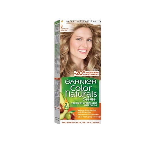 صبغة شعر غارنييه 8 أشقر فاتح