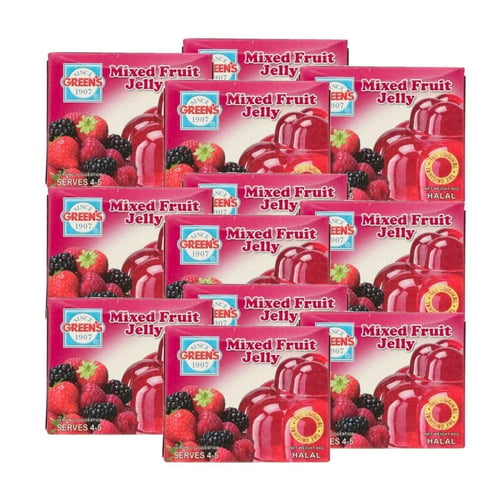 جرينز جيلي الفواكة المشكلة 80 جرام × 12