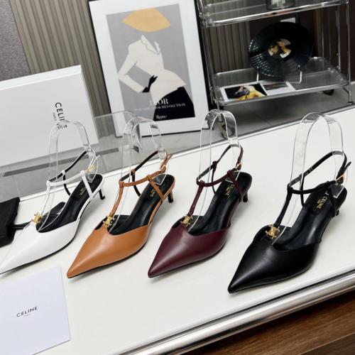 حذاء كعب سيلين شامل الملحقات