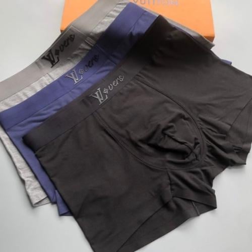 لويس فيتون بوكسر رجالي طقم مع العلبة