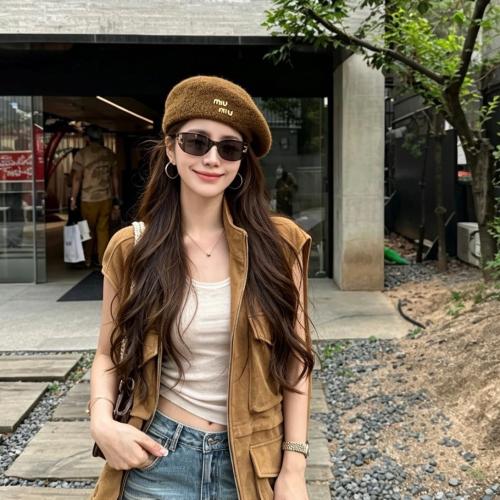 قبعة بيريه صوفية من ميوميو