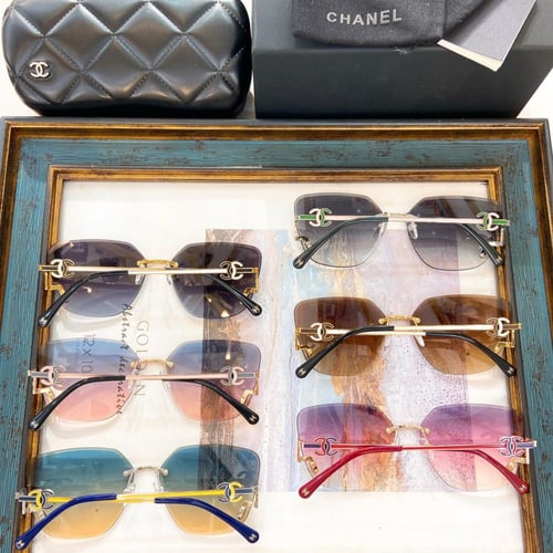 نظارات شانيل 6 ألوان ماستر شامل الملحقات