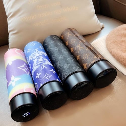 كوب حراري ماركة لويس فيتون شامل الملحقات