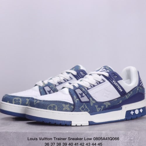 حذاء لويس فيتون سنيكرز ترينر شامل الملحقات