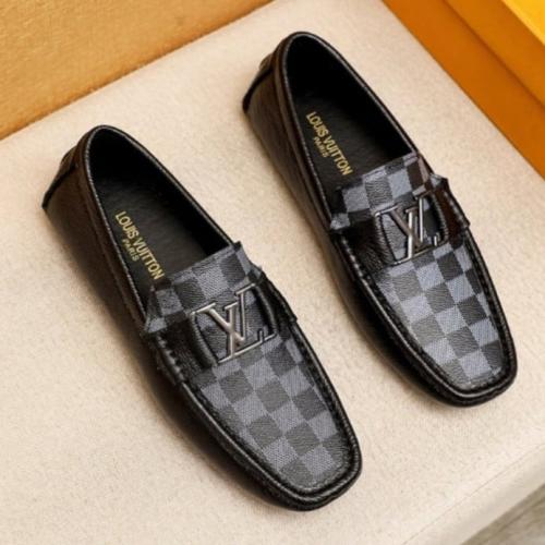 حذاء لويس فيتون رجالي ماستر شامل الملحقات