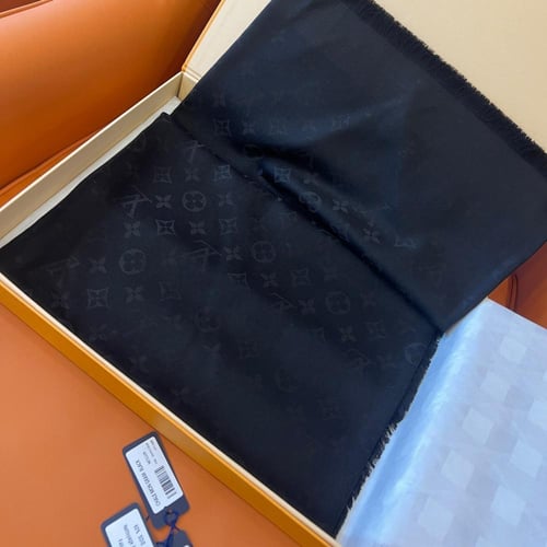 شال لويس فيتون حرير مع صوف ماستر شامل الملحقات