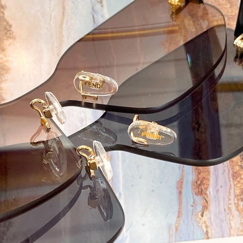 نظارات فندي 3 ألوان ماستر شامل الملحقات