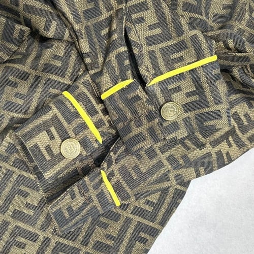 قميص فندي شتوي للتوصيل الفوري قماش ثقيل ماستر