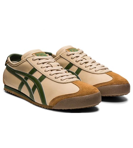 سنيكرز اونيتسوكا تايغر بيج مع خطوط زيتي شامل العلب...