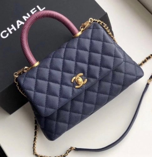 حقيبة كوكو هاندل شانيل ماستر مقاس 23 شامل الملحقات