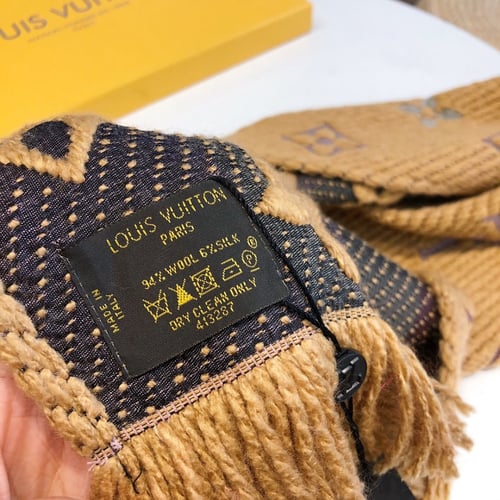 شالات لويس فيتون صوف مع قطن ماستر شامل الملحقات