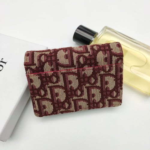 محفظة ديور صغيرة عدة الوان شامل الملحقات