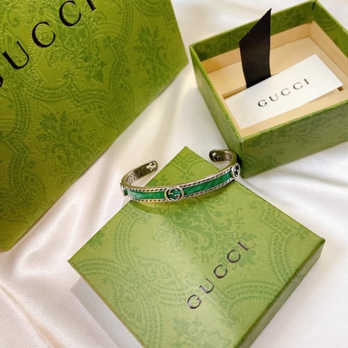 اسورة قوتشي فضة جودة عالية شامل تغليف الماركة