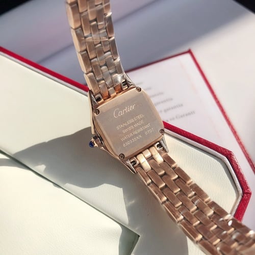 ساعة بانثر دي كارتير روز جولد ماستر شامل الملحقات