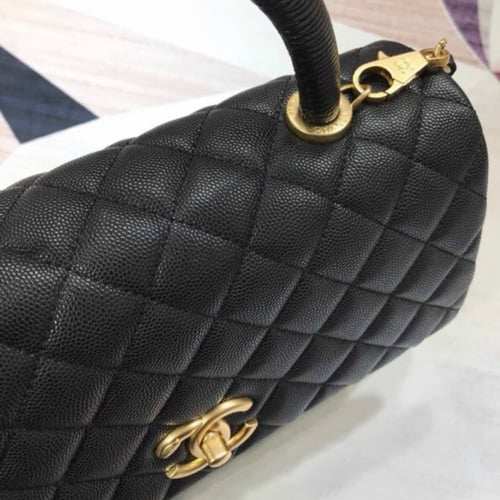 حقيبة كوكو هاندل شانيل مقاس 30 ماستر شامل ملحقات ا...