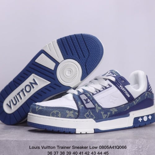 حذاء لويس فيتون سنيكرز ترينر شامل الملحقات