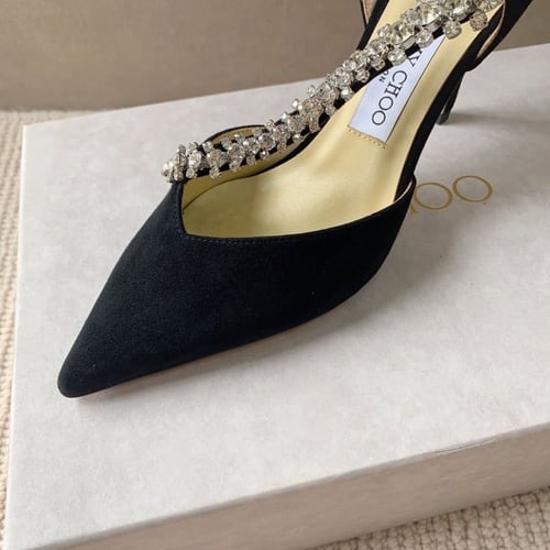 حذاء جيمي تشو بكعب ماستر مع العلبة