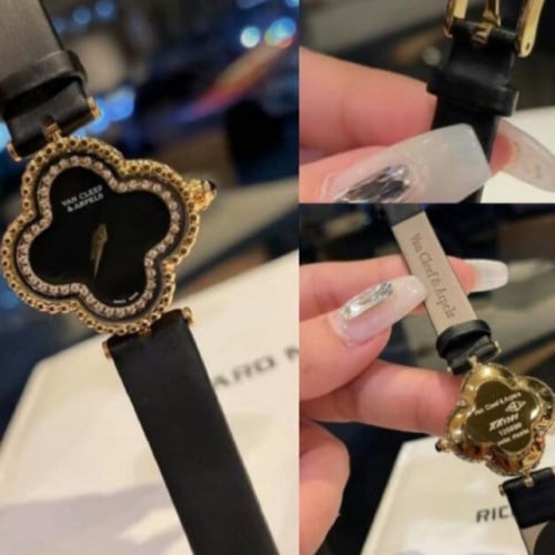 ساعة فان كليف جودة عالية شامل الملحقات