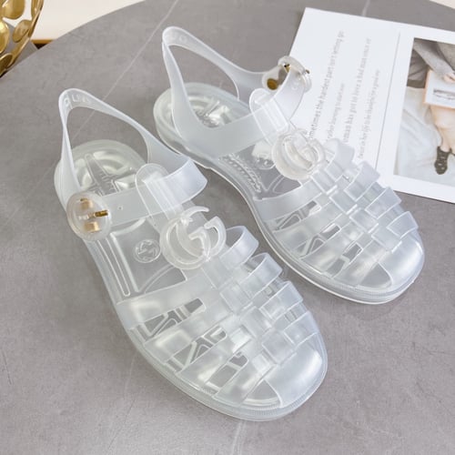 صندل قوتشي الشفاف نسائي رجالي