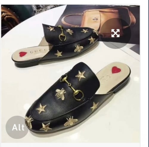 حذاء نسائي سليبر قوتشي ماستر شامل الملحقات