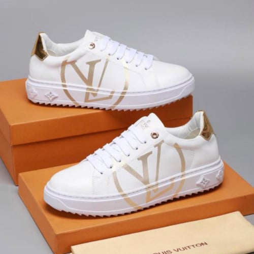 لويس فيتون حذاء ابيض جودة عالية طبق الاصل