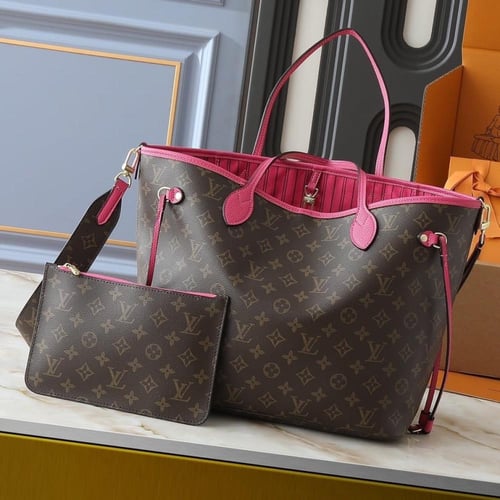 حقيبة نيفرفول باندولير من لويس فيتون مع العلبة