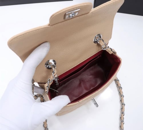 حقيبة شانيل ميني جودة عالية شامل الملحقات