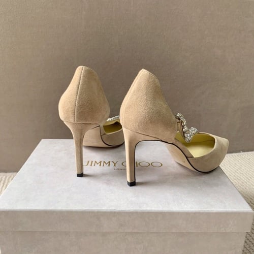 حذاء جيمي تشو بكعب ماستر مع العلبة