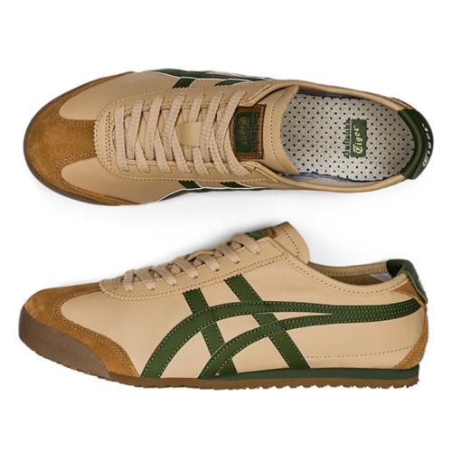 سنيكرز اونيتسوكا تايغر بيج مع خطوط زيتي شامل العلب...