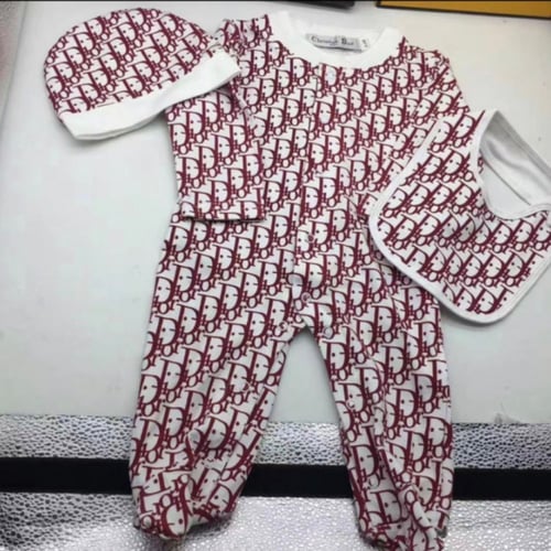 طقم مواليد قطني ديور خامة ممتازة