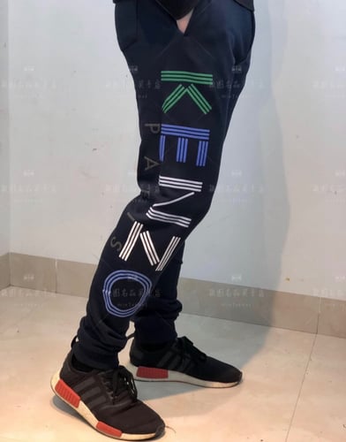 بنطلون كنزو قطن ثقيل جودة عالية