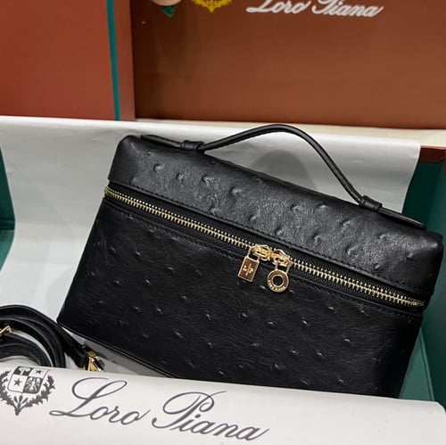 حقيبة لوروبيانا جلد كافيار ماستر عدة الوان مع المل...