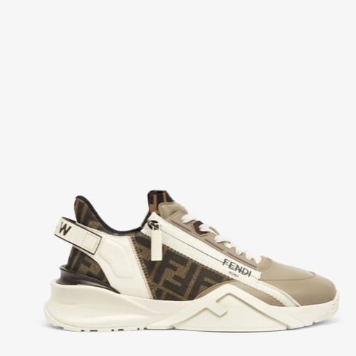 حذاء رجالي ماركة فندي ماستر شامل الملحقات