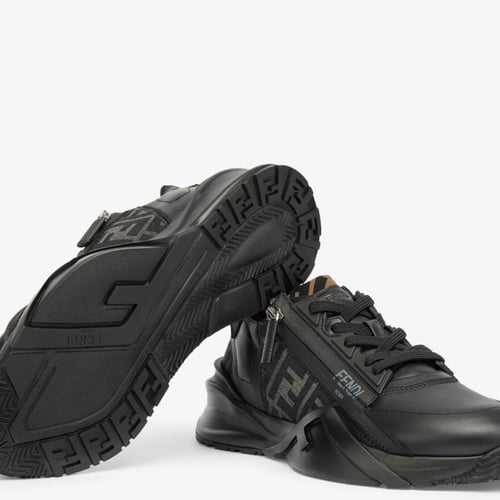 حذاء رجالي ماركة فندي ماستر شامل الملحقات