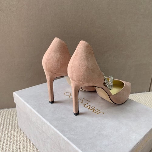 حذاء جيمي تشو بكعب ماستر مع العلبة