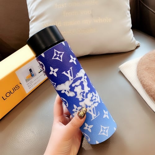 كوب حراري ماركة لويس فيتون شامل الملحقات