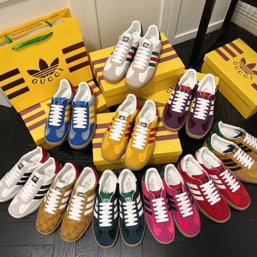 حذاء سنكرس تعاون قوتشي مع اديداس ماستر شامل الملحق...