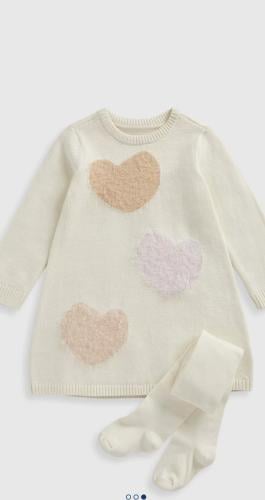 طقم من فستان منسوج