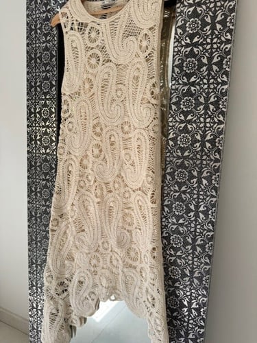 فستان كروشية