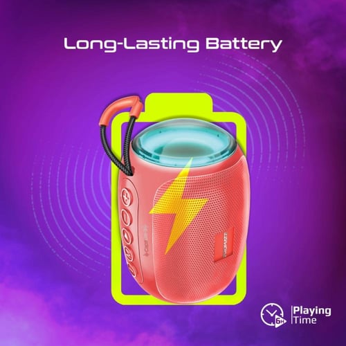 مكبر صوت بلوتوث عالي الوضوح فائق الدقة HD من برومي...