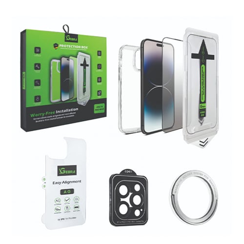 بكج حماية للايفون 5 قطع سهل التركيب Gebra