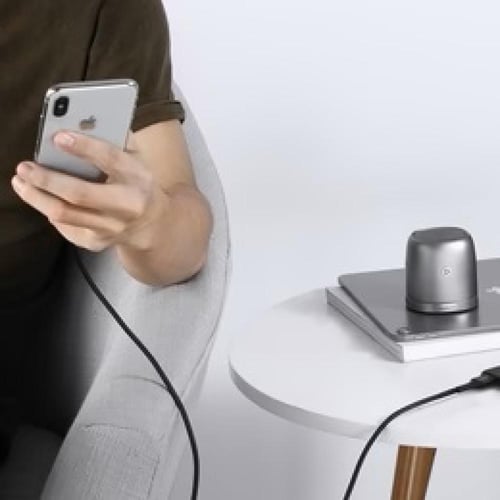 كابل CB-BAL7 من النايلون المضفر MFI USB-A إلى Ligh...